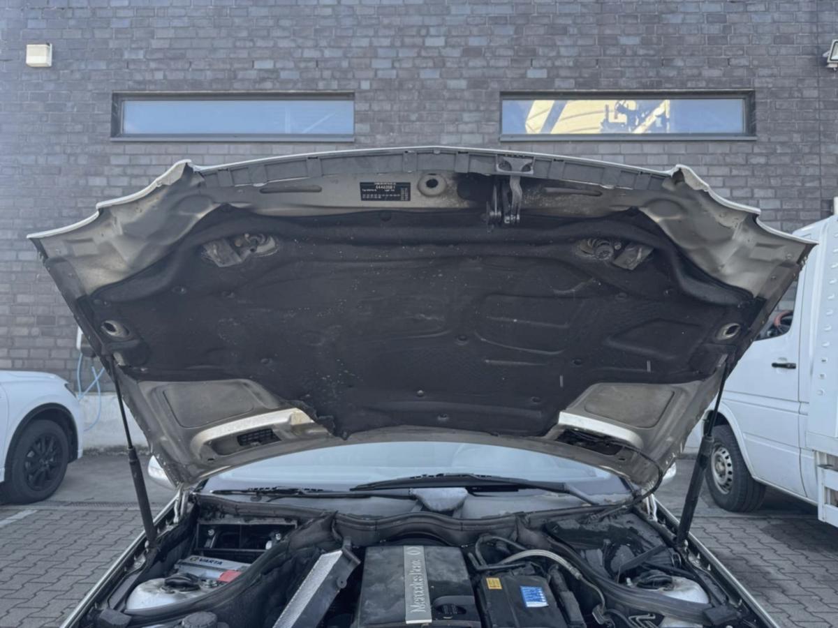 Mercedes Sportcoupe CL203 original Motorhaube 744 Brillantsilber Bj.2003